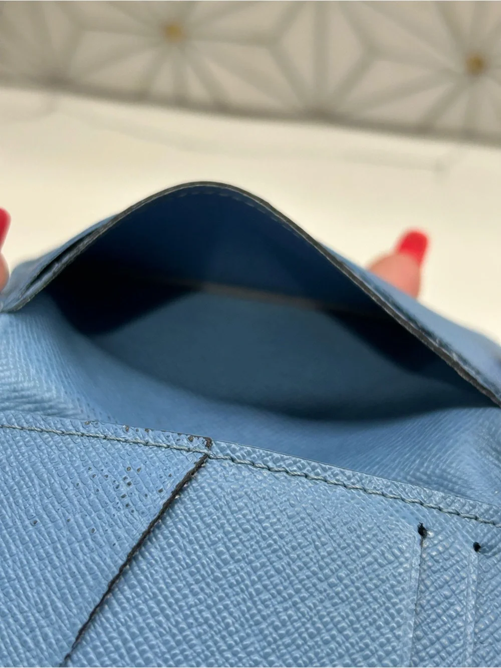 Louis Vuitton Blue pocket organizer